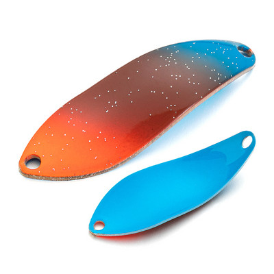 LTHTUG Peche BUX SPOON 3,8g Spoon Bait Spinnerbait Copper Metal kalapüügi landid forellile haugi lõhele