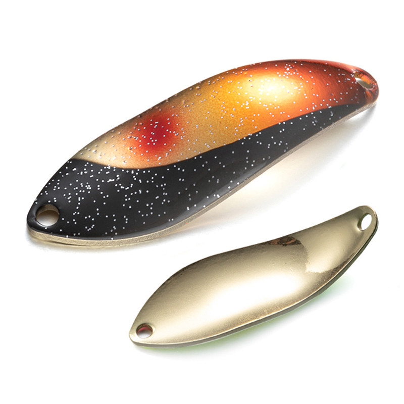 LTHTUG Peche BUX SPOON 3,8g Spoon Bait Spinnerbait Copper Metal kalapüügi landid forellile haugi lõhele