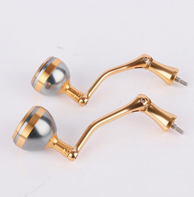 Metallist ketrusrulli käepideme nupp Kokkupandav roostevabast terasest käepideme nookur on sisse lülitatud keerutava rulli jaoks söödarulli tarvikute langetamiseks