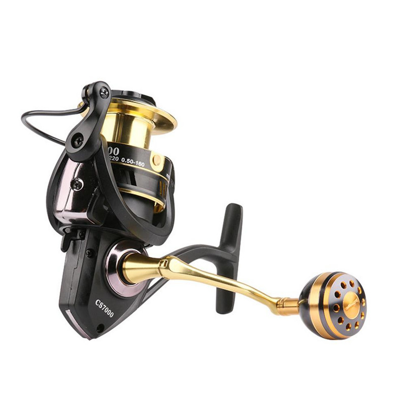 Metallist ketrusrulli käepideme nupp Kokkupandav roostevabast terasest käepideme nookur on sisse lülitatud keerutava rulli jaoks söödarulli tarvikute langetamiseks