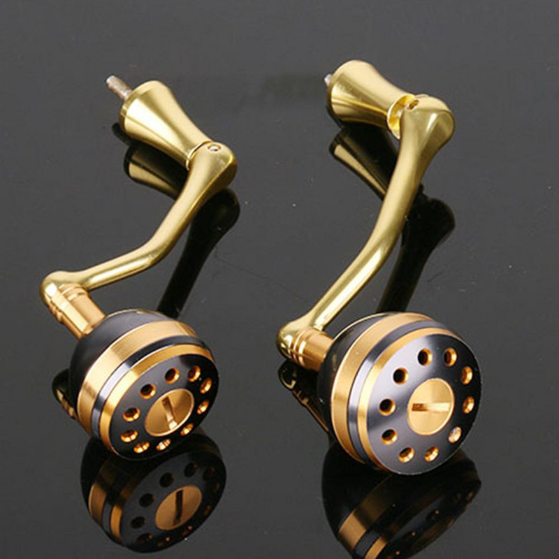 Metallist ketrusrulli käepideme nupp Kokkupandav roostevabast terasest käepideme nookur on sisse lülitatud keerutava rulli jaoks söödarulli tarvikute langetamiseks