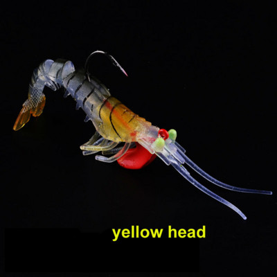 FJORD Hot Many Section Creveți Clasici Flexibili Creveți 6,5/12,5/17g Naluci de pescuit Nalucă moale Momeli bionice Cârlig de plumb Articol de pescuit