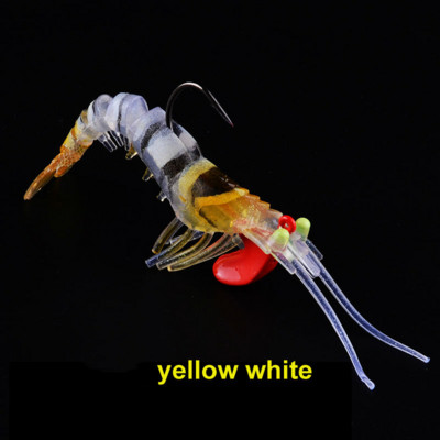 FJORD Hot Many Section Creveți Clasici Flexibili Creveți 6,5/12,5/17g Naluci de pescuit Nalucă moale Momeli bionice Cârlig de plumb Articol de pescuit