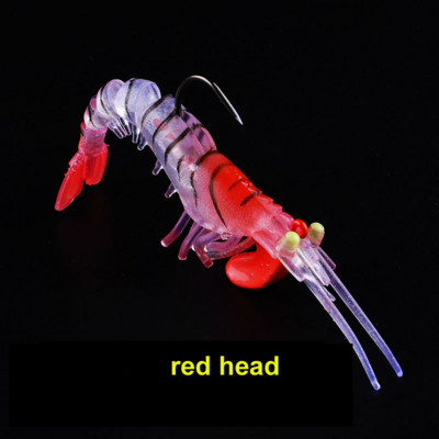 FJORD Hot Many Section Creveți Clasici Flexibili Creveți 6,5/12,5/17g Naluci de pescuit Nalucă moale Momeli bionice Cârlig de plumb Articol de pescuit