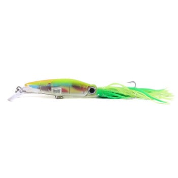 1 τμχ Δόλωμα ψαριού Hard Fishing Lure 40g 6 Χρώμα Squid High Carbon Steel Hook Hotpod μανιβέλα για τεχνητό τόνο Sea Allure Tool