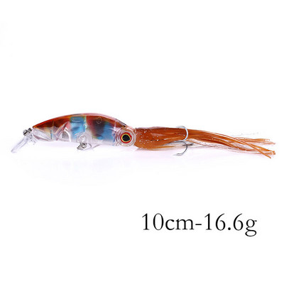 1 tk kõva kalapüügi peibutis kalasööt 40 g 6 värvi kalmaari kõrge süsinikusisaldusega terasest konks kaheksajala vänt kunstliku tuunikala mere ahvatlemise tööriist