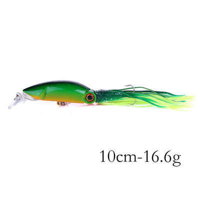 1 tk kõva kalapüügi peibutis kalasööt 40 g 6 värvi kalmaari kõrge süsinikusisaldusega terasest konks kaheksajala vänt kunstliku tuunikala mere ahvatlemise tööriist