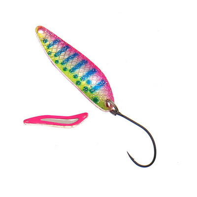 HISTOLURE 7g metallist lusikas, ühe konksuga kunstlik kõva sööt, 45 mm forelli spinner, litrid Püügipeibutis kalastustarbed