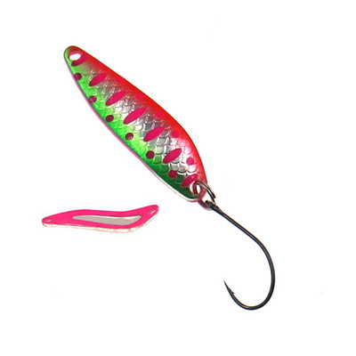 HISTOLURE 7g metallist lusikas, ühe konksuga kunstlik kõva sööt, 45 mm forelli spinner, litrid Püügipeibutis kalastustarbed