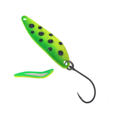 HISTOLURE 7g metallist lusikas, ühe konksuga kunstlik kõva sööt, 45 mm forelli spinner, litrid Püügipeibutis kalastustarbed