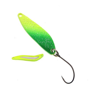 HISTOLURE 7g metallist lusikas, ühe konksuga kunstlik kõva sööt, 45 mm forelli spinner, litrid Püügipeibutis kalastustarbed