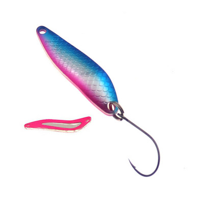 HISTOLURE 7g metallist lusikas, ühe konksuga kunstlik kõva sööt, 45 mm forelli spinner, litrid Püügipeibutis kalastustarbed