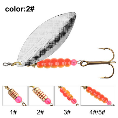 FTK Spinner Bait 4G/7G/12G/18G/30G Spoon Lures csuka fém magas horgokkal Mesterséges basszus csali horgászcsali