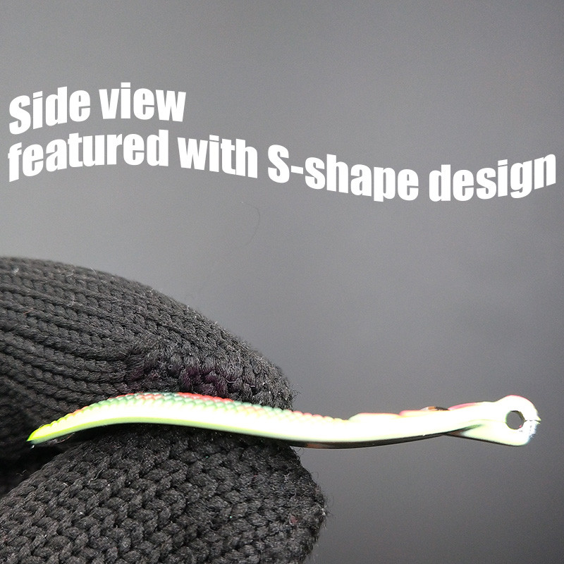 Lunker lusikas 2g 3,5g 5g kalapüügi peibutis River Stream magevee ahv haug forell