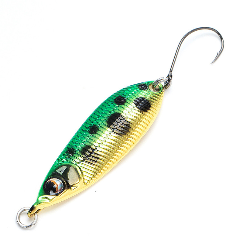 Lunker lusikas 2g 3,5g 5g kalapüügi peibutis River Stream magevee ahv haug forell