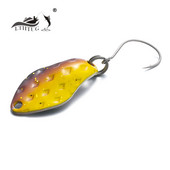 Pesca Managementi kalapüügi minilusikas 1,8 g 24 mm värviline lusikas, messing, vask, metallist kalapüügi landid forellile, ahvena lõhele.