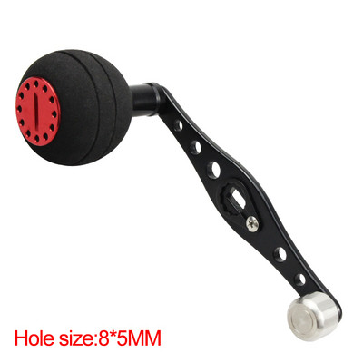 EKFan CNC Proces din aliaj de aluminiu 110MM Mâner EVA Buton potrivit pentru SHI&DAI Baitcasting Mulinete de pescuit Accesorii