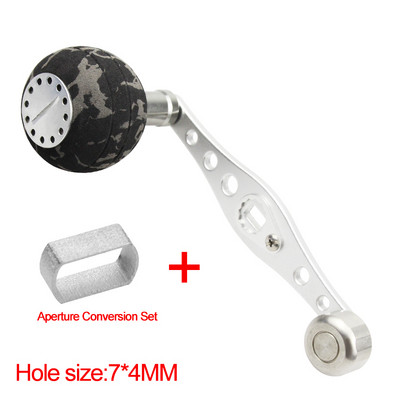 EKFan CNC Proces din aliaj de aluminiu 110MM Mâner EVA Buton potrivit pentru SHI&DAI Baitcasting Mulinete de pescuit Accesorii