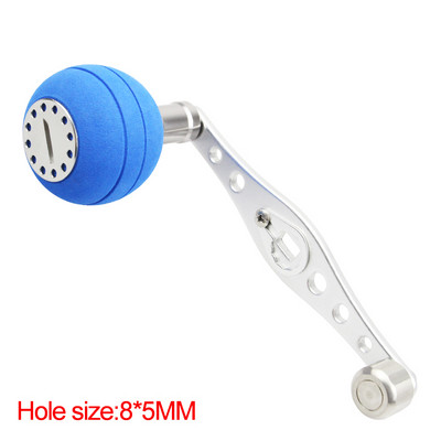 EKFan CNC Proces din aliaj de aluminiu 110MM Mâner EVA Buton potrivit pentru SHI&DAI Baitcasting Mulinete de pescuit Accesorii