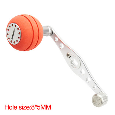 EKFan CNC Proces din aliaj de aluminiu 110MM Mâner EVA Buton potrivit pentru SHI&DAI Baitcasting Mulinete de pescuit Accesorii