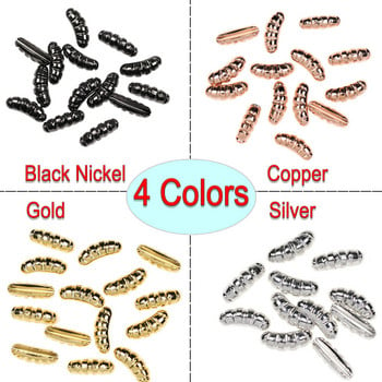 ICERIO 12PCS Weighted Rib Tungsten Body Shell Back Beads Материал за връзване на мухи за връзване на скариди Scuds Fast Sink Nymph Ice Fishing