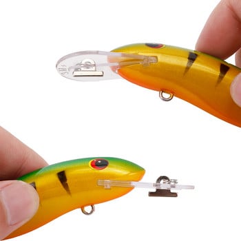 1 τεμ. Floating Minnow Fishing Lures Wobblers 10,5cm 13,4g Τεχνητό πλαστικό σκληρό δόλωμα Bass Pike Pesca Crankbait Είδη ψαρέματος