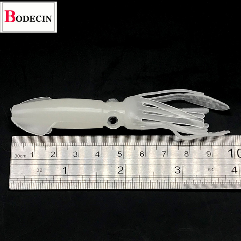 Tub colorat moale/cauciuc/silicon/artificial/momeală pentru crap Fusta luminoasă de caracatiță Nalucă/Tackle/Wobbler Shad Squid Jig Fish