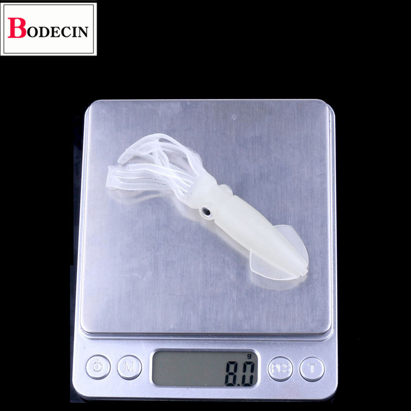 Tub colorat moale/cauciuc/silicon/artificial/momeală pentru crap Fusta luminoasă de caracatiță Nalucă/Tackle/Wobbler Shad Squid Jig Fish