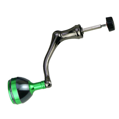 Püügirulli vahetuskäepide Täismetallist nookurvarre vända spinning rulli käepideme käepide spinningu jaoks kalarulli tarvik