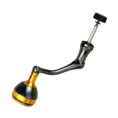 Püügirulli vahetuskäepide Täismetallist nookurvarre vända spinning rulli käepideme käepide spinningu jaoks kalarulli tarvik