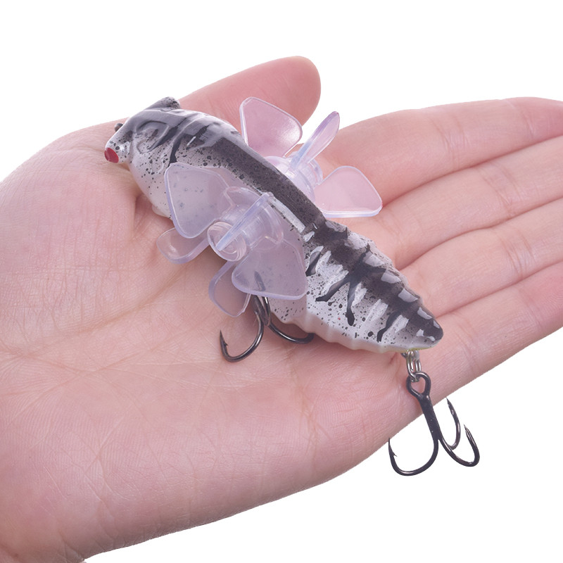 1 db Topwater Whopper Popper horgászcsalik, 7,5 cm