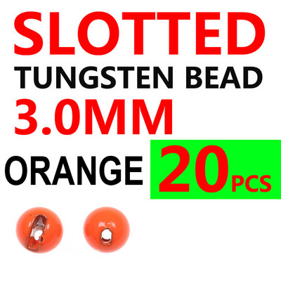 Wifreo 20 DB 2,5-3,5 mm-es hornyolt volfrám gyöngyök gyorsan süllyedő gyöngyfej Jig Nymph csalikhoz Kiegészítők Légykötő anyag