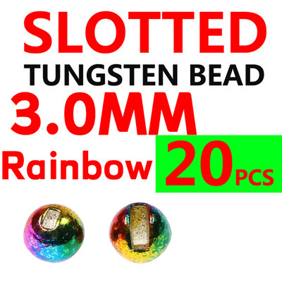 Wifreo 20 DB 2,5-3,5 mm-es hornyolt volfrám gyöngyök gyorsan süllyedő gyöngyfej Jig Nymph csalikhoz Kiegészítők Légykötő anyag