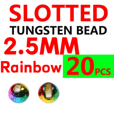 Wifreo 20 DB 2,5-3,5 mm-es hornyolt volfrám gyöngyök gyorsan süllyedő gyöngyfej Jig Nymph csalikhoz Kiegészítők Légykötő anyag