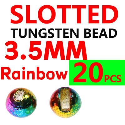 Wifreo 20 DB 2,5-3,5 mm-es hornyolt volfrám gyöngyök gyorsan süllyedő gyöngyfej Jig Nymph csalikhoz Kiegészítők Légykötő anyag