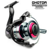 Püügirull YO/DC 1000-7000 Max Drag 10kg 5,2:1 Kiire metallist spool spinningurull Merevee karpkalarulliga kalapüük