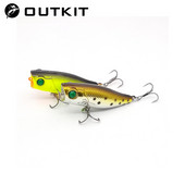 Nou 1 buc 4 cm 3,5 g mini Popper momeală dură nalucă de pescuit Crankbait Wobbler Tackle Isca Poper Floating Top Naluci pentru știucă