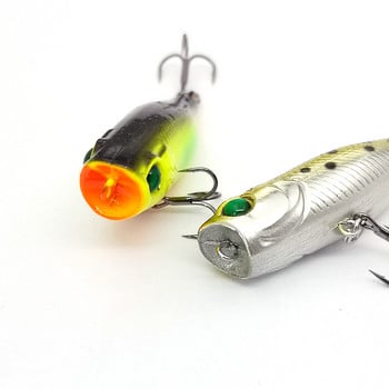 Нови 1 бр. 4 см 3,5 г мини попър твърда стръв Minnow Fishing Lure Crankbait Wobbler Tackle Isca Poper Floating Top Water pike Lures