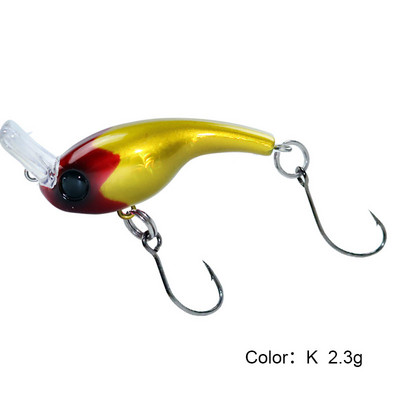 HISTOLURE Sinking Minnow 2.3g 7.4g Naluca de pescuit Pastrav Crankbait Wobbler Aparatură de pescuit Crank Momeală artificială Momeală tare