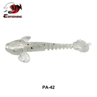 KESFISHING Uus Püügilant Worm Salamander 55mm Bass Forell Säga Pehme Silikoon Sööda Krevetid Lõhn Lisa soolad Tasuta kohaletoimetamine