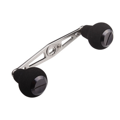 KAWA kalastusrulli käepide söödavalamise rullide jaoks, montaažiava 8x5 mm pikkus on 110 mm sulamist käepide koos Eva nupu käepideme lisatarvikuga