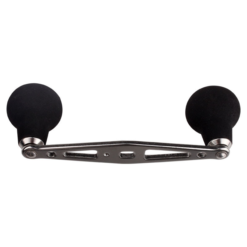 KAWA kalastusrulli käepide söödavalamise rullide jaoks, montaažiava 8x5 mm pikkus on 110 mm sulamist käepide koos Eva nupu käepideme lisatarvikuga