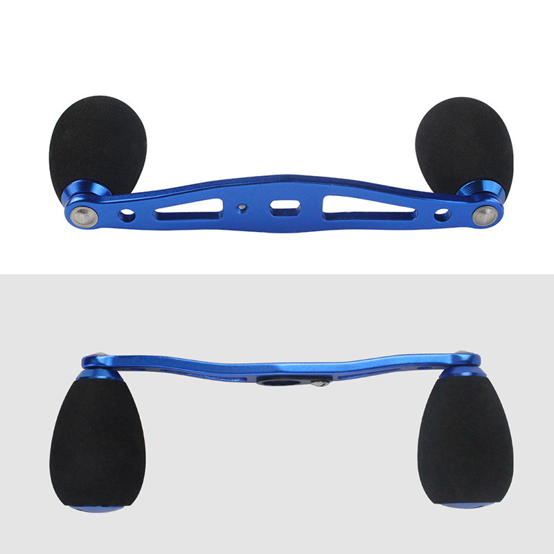 XTNIU pikkus 112 mm 8 * 5 mm auguga püügirulli käepide alumiiniumsulamist käepide ja EVA nupuga püügirulli tööriist Baitcast rullile