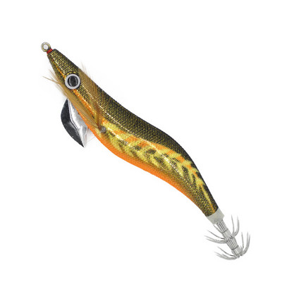 1 buc. Nalucă de calamar Creveți 3,5 # 20g Naluci de lemn Nalucă de caracatiță luminoasă Ochi 3D Sepie Momeală artificială jigging momeală de pescuit