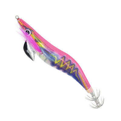 1 buc. Nalucă de calamar Creveți 3,5 # 20g Naluci de lemn Nalucă de caracatiță luminoasă Ochi 3D Sepie Momeală artificială jigging momeală de pescuit