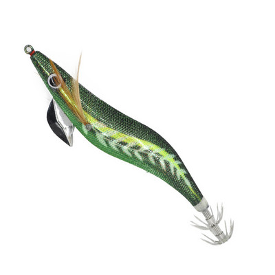 1 buc. Nalucă de calamar Creveți 3,5 # 20g Naluci de lemn Nalucă de caracatiță luminoasă Ochi 3D Sepie Momeală artificială jigging momeală de pescuit