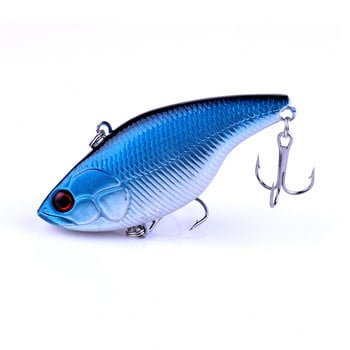 HENGJIA 1τμχ 7,5cm 18,6g Σκληρά θέλγητρα VIB Ψάρεμα Sinking Crankbait Ψάρεμα Είδη κατάδυσης Περιστρεφόμενο Jig Wobbler Lure