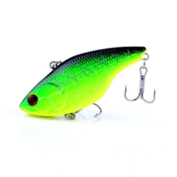 HENGJIA 1τμχ 7,5cm 18,6g Σκληρά θέλγητρα VIB Ψάρεμα Sinking Crankbait Ψάρεμα Είδη κατάδυσης Περιστρεφόμενο Jig Wobbler Lure