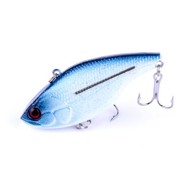 HENGJIA 1τμχ 7,5cm 18,6g Σκληρά θέλγητρα VIB Ψάρεμα Sinking Crankbait Ψάρεμα Είδη κατάδυσης Περιστρεφόμενο Jig Wobbler Lure