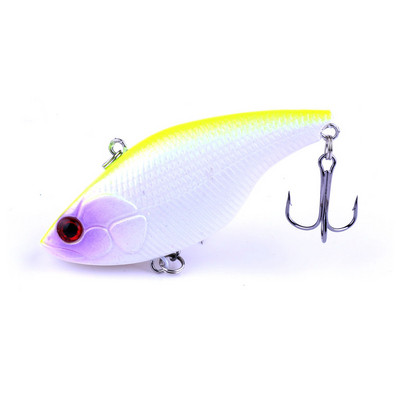 HENGJIA 1τμχ 7,5cm 18,6g Σκληρά θέλγητρα VIB Ψάρεμα Sinking Crankbait Ψάρεμα Είδη κατάδυσης Περιστρεφόμενο Jig Wobbler Lure